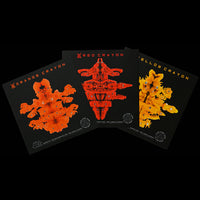 NeoCad Poster 3 Pack (Orange, Red, Yellow)